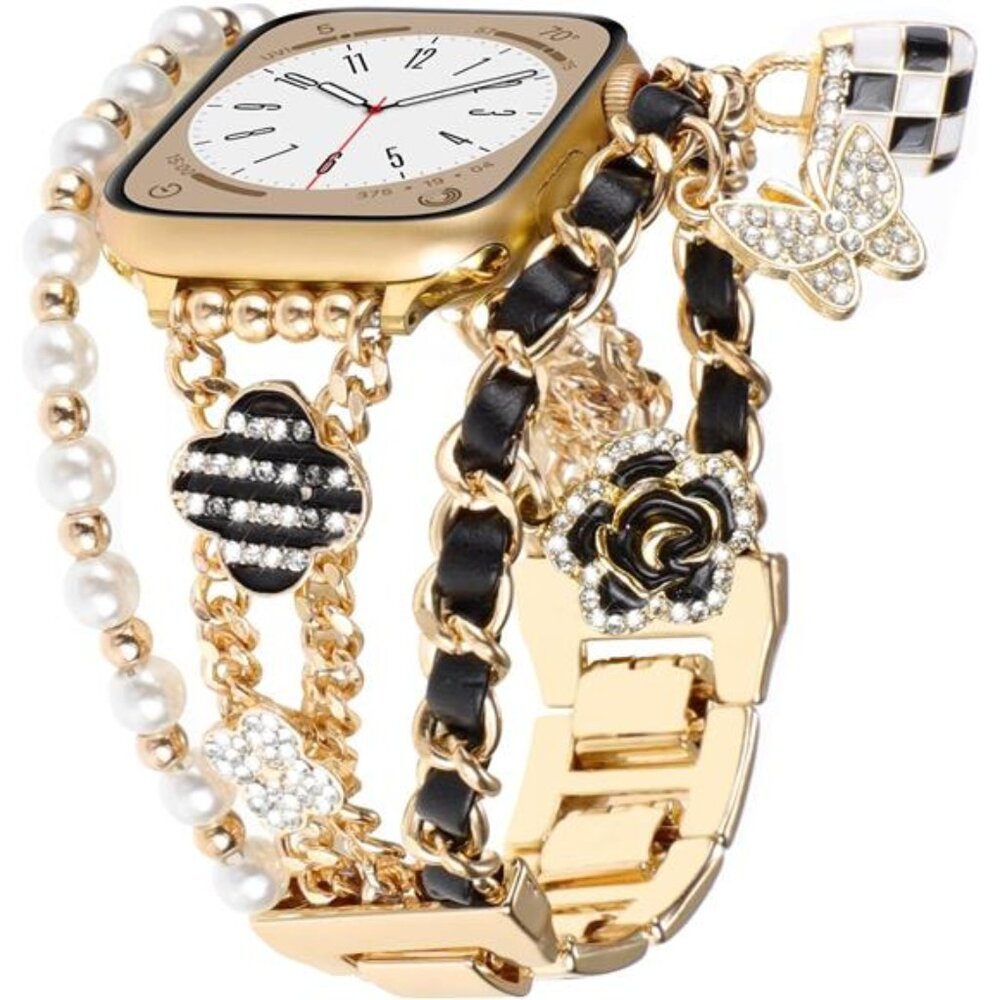 NEW Multilayer Boho Apple watch Band with Charms